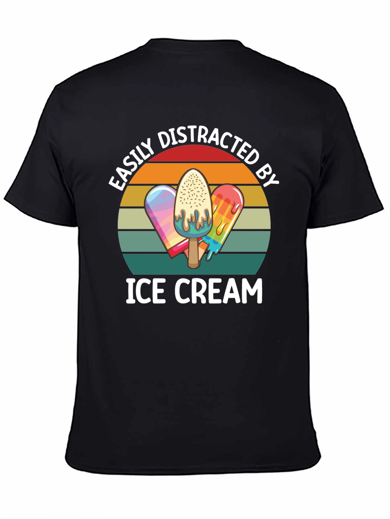 Easily Distracted By Ice Cream T-Shirt