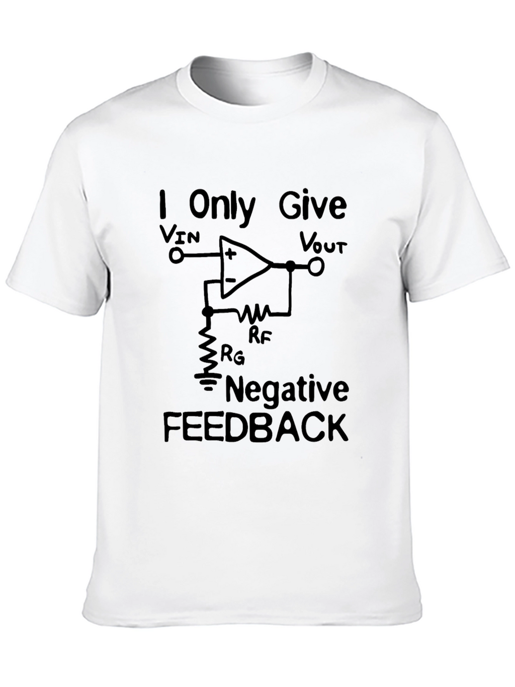 Negative Feedback Black T-Shirt