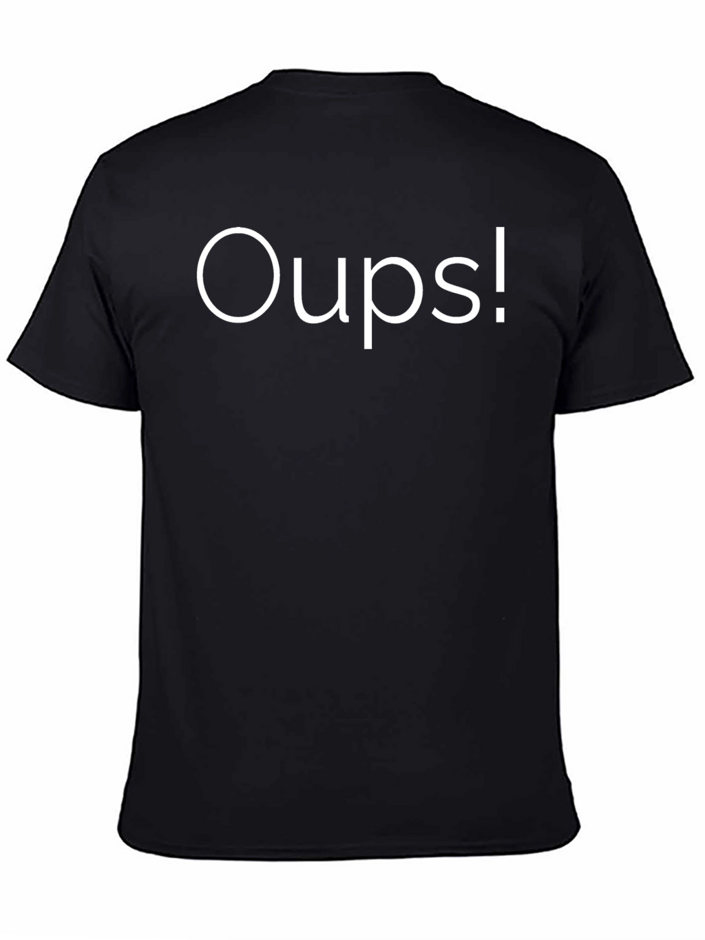 Oops! Graphic T-Shirt - Casual Style