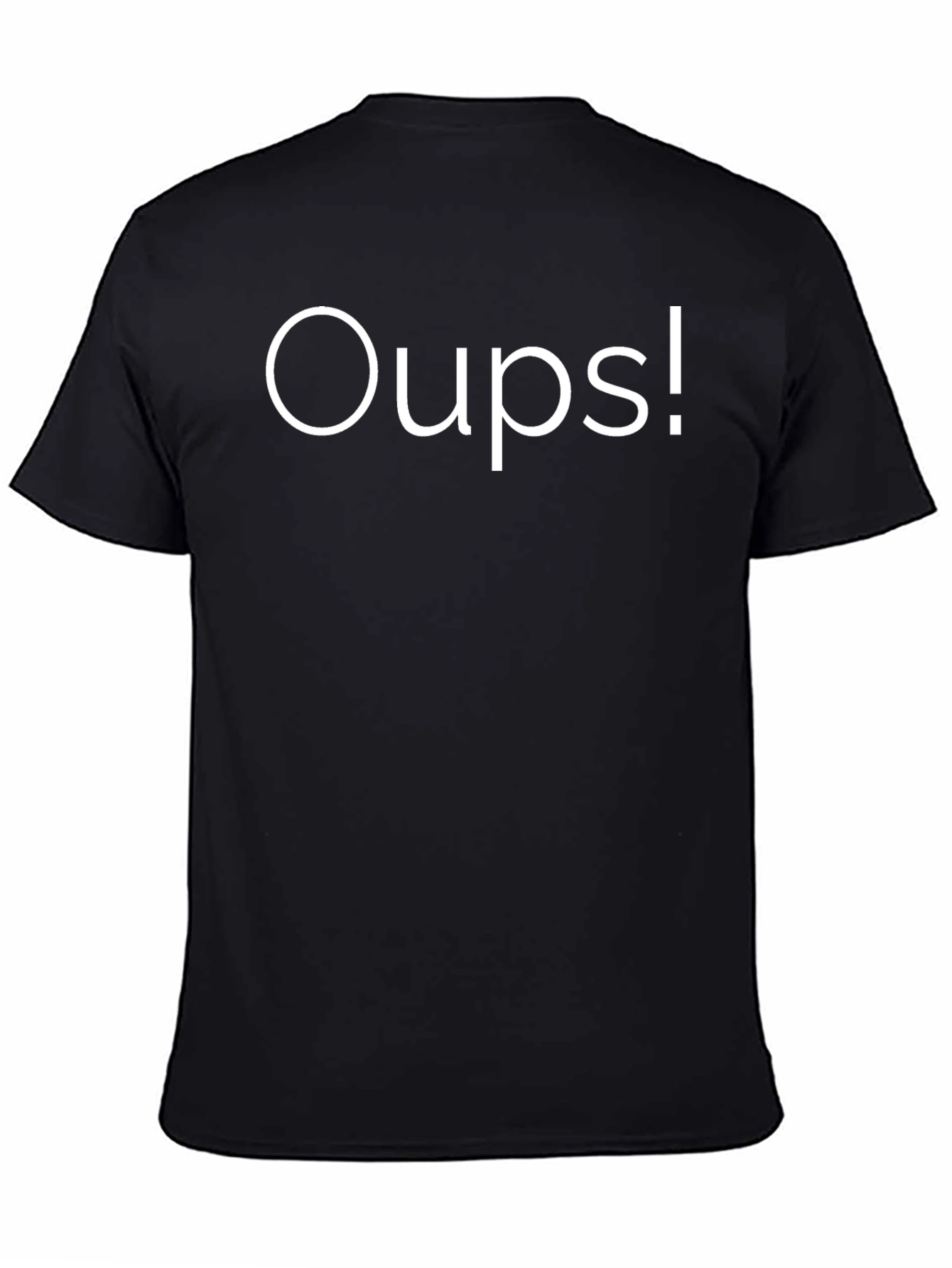 Oops! Graphic T-Shirt - Casual Style