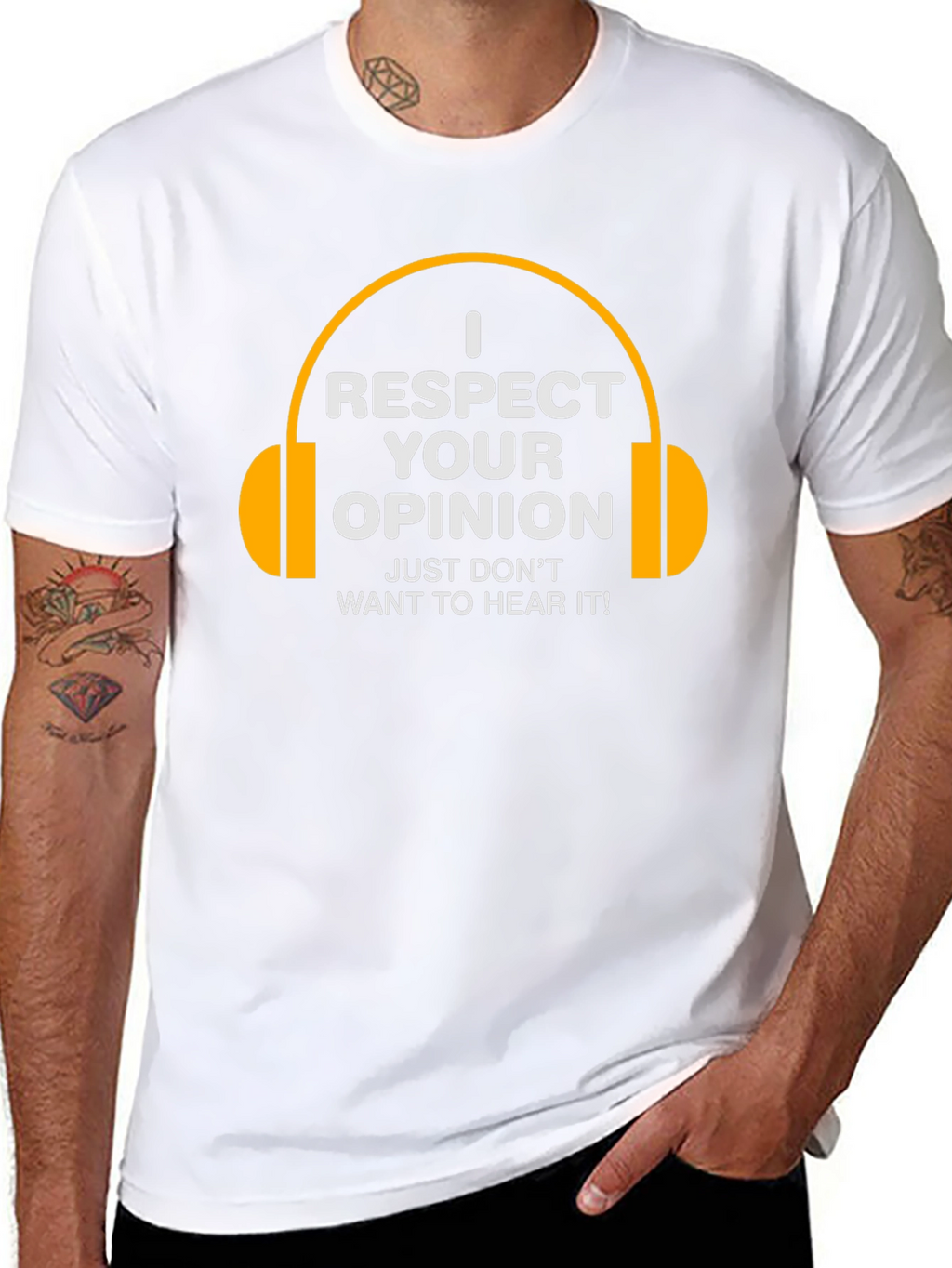 I Respect Your Opinion Funny T-Shirt