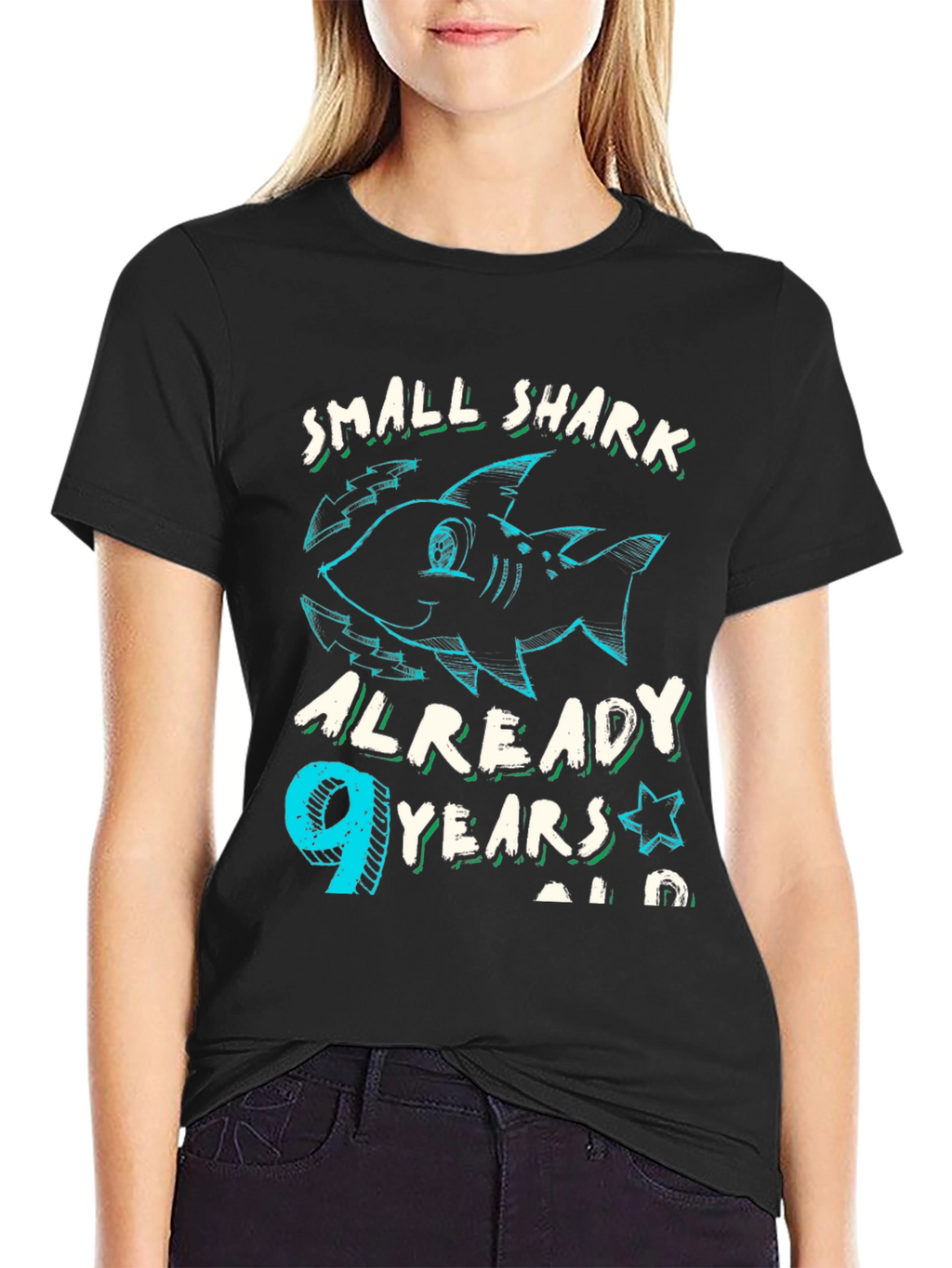 Small Shark 9th Birthday T-Shirt