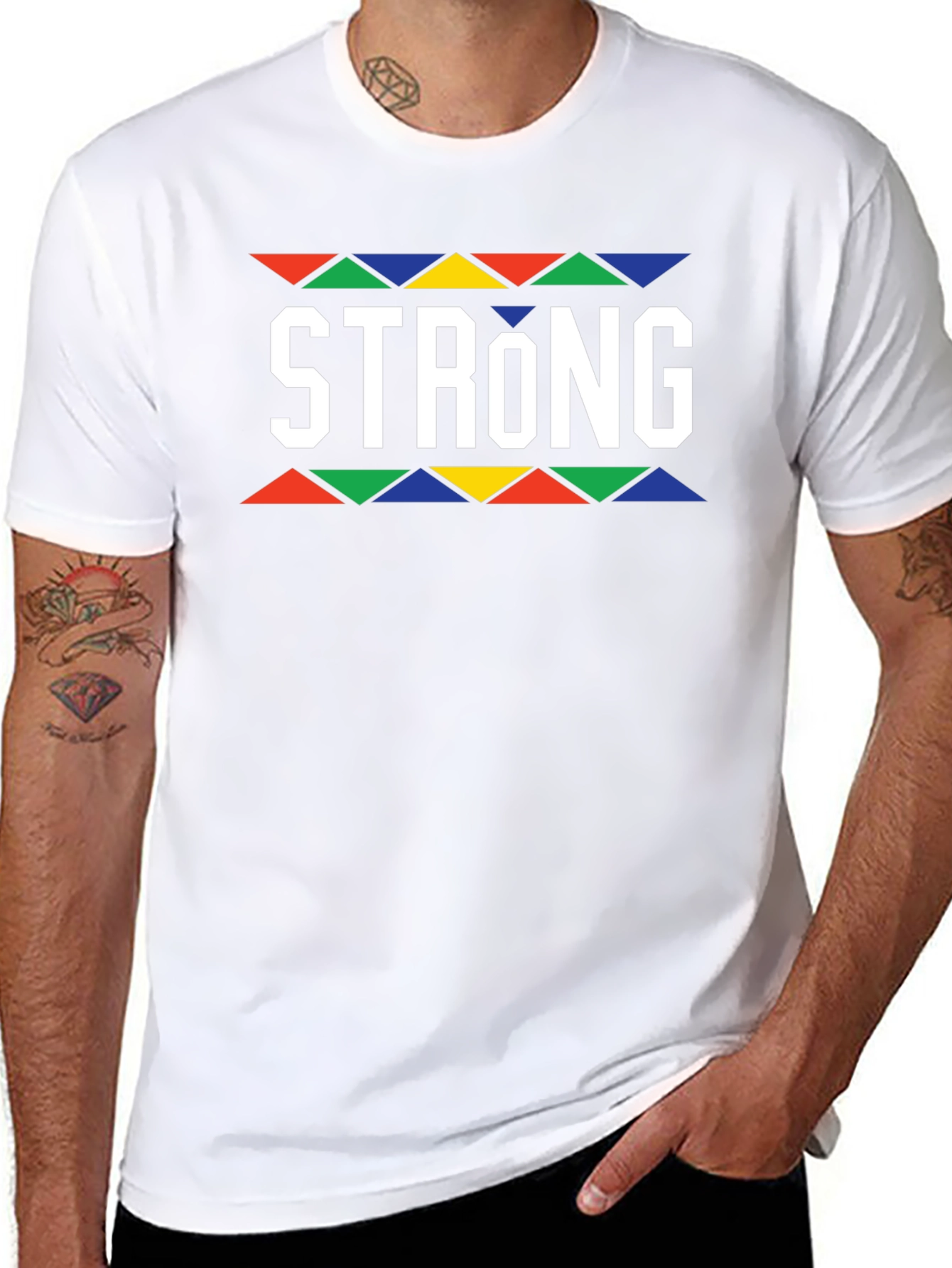 Strong Graphic Tee - Black Pride Shirt
