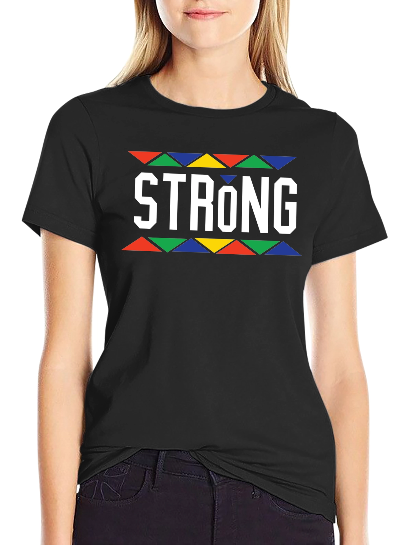 Strong Graphic Tee - Black Pride Shirt