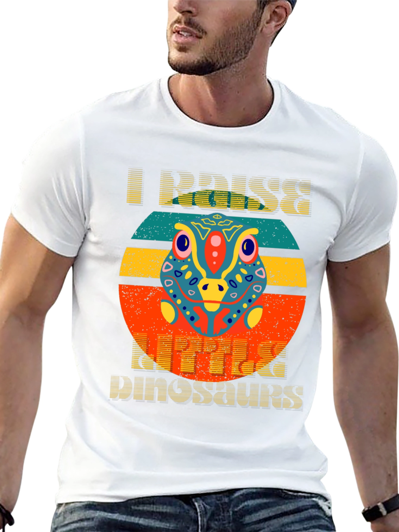 I Raise Little Dinosaurs Graphic T-Shirt