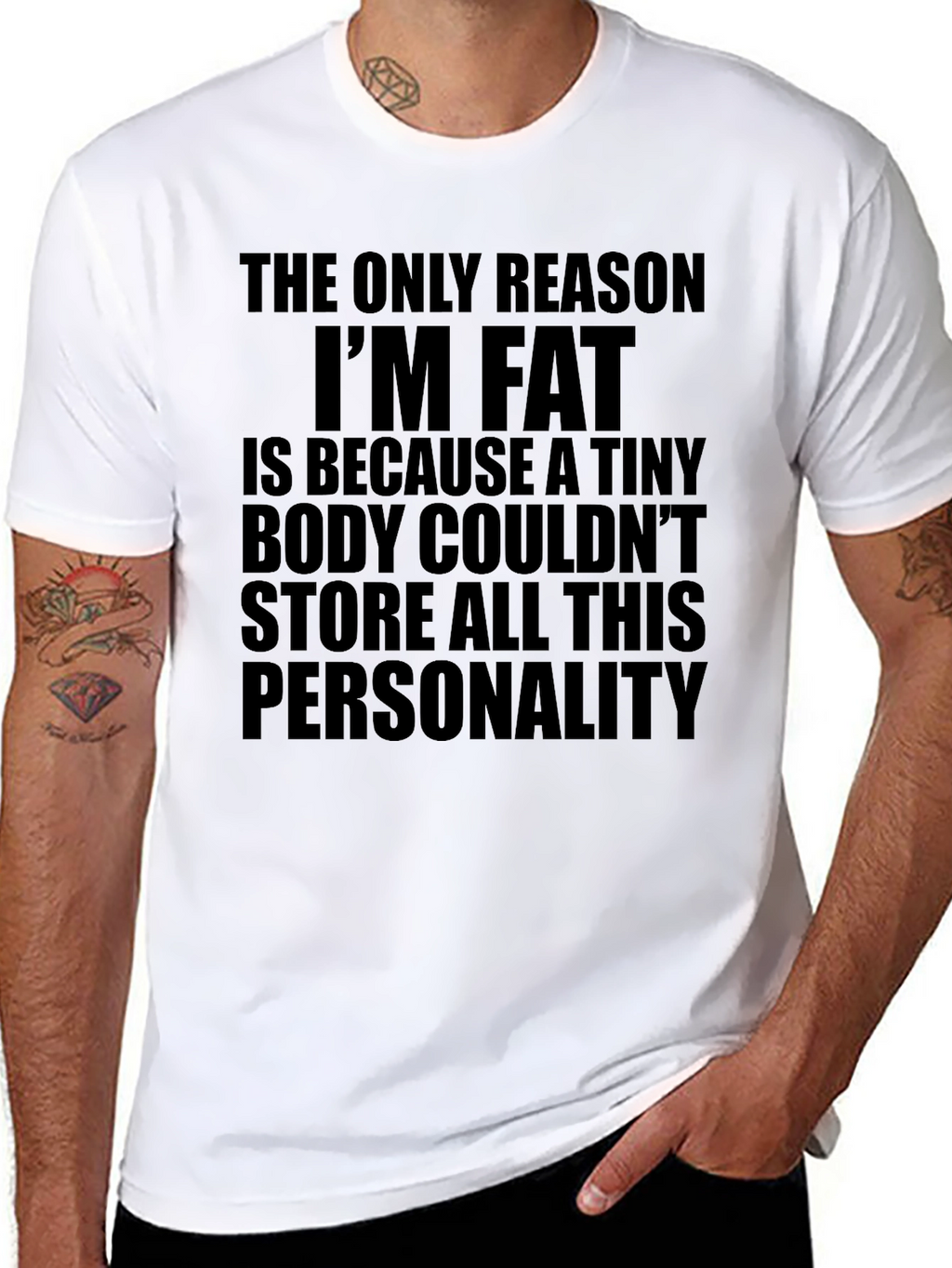 Funny Sarcastic Personality T-Shirt - Black Humor Tee