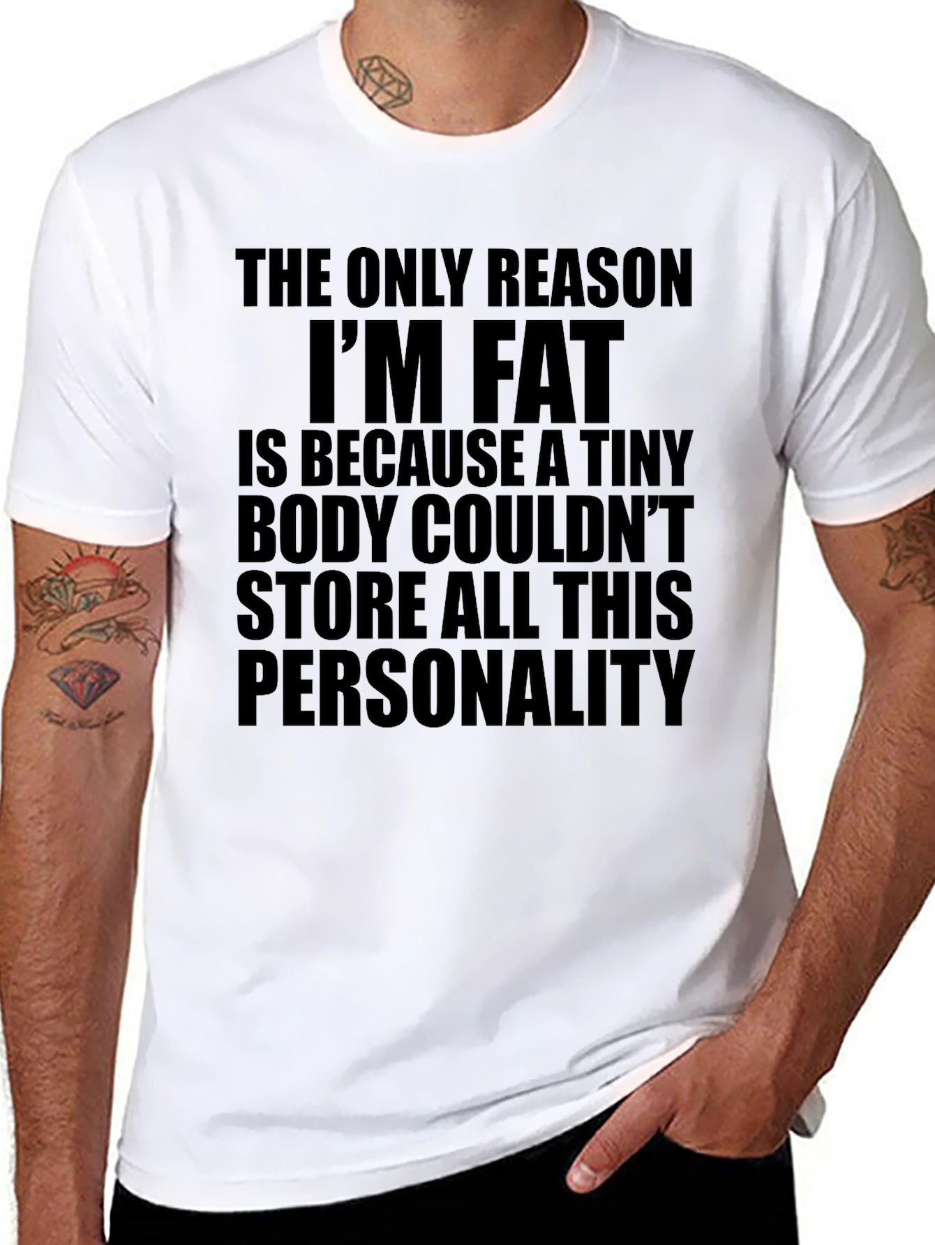 Funny Sarcastic Personality T-Shirt - Black Humor Tee