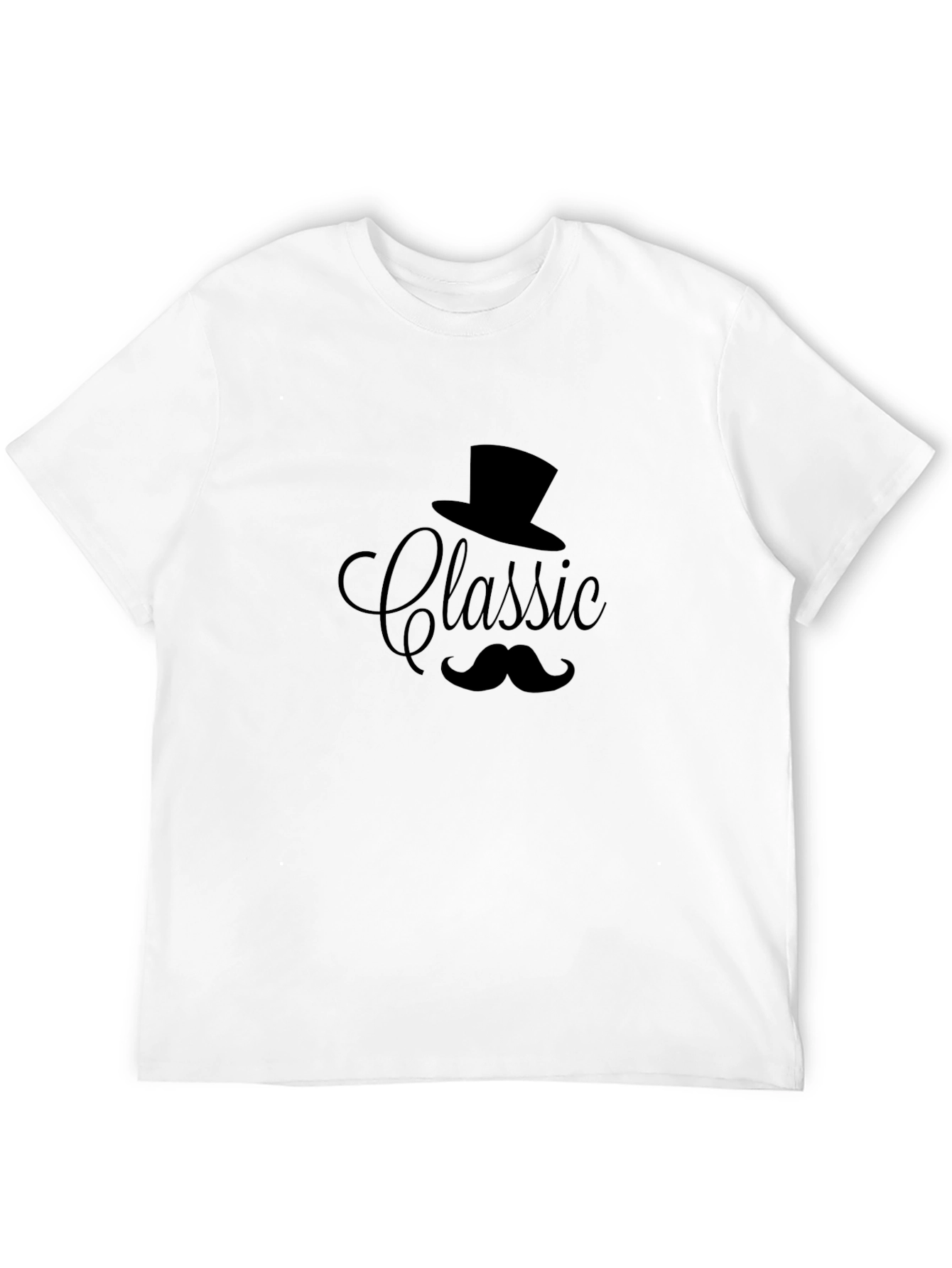 Classic Gentleman Tee - Stylish Design