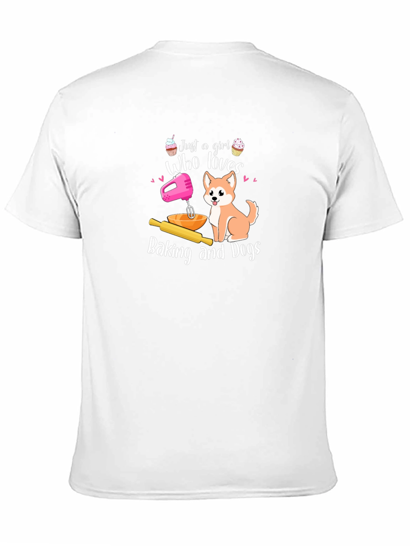 Baking and Dogs T-Shirt Gift For Her