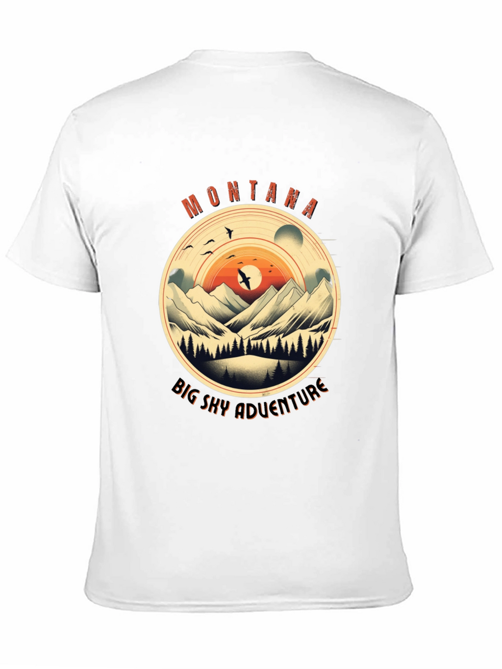 Montana Big Sky Adventure Graphic Tee