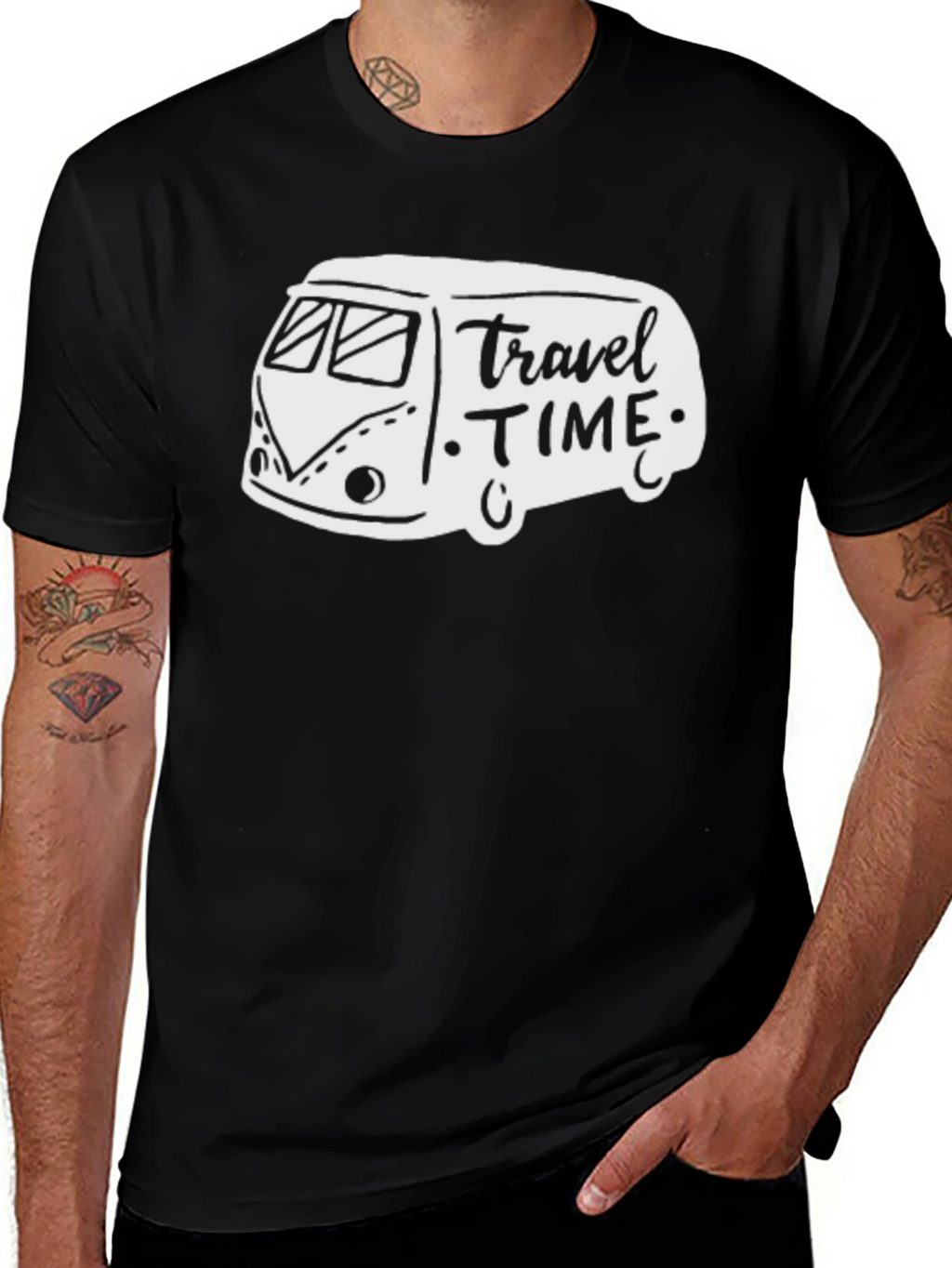 Travel Time Van Graphic Tee