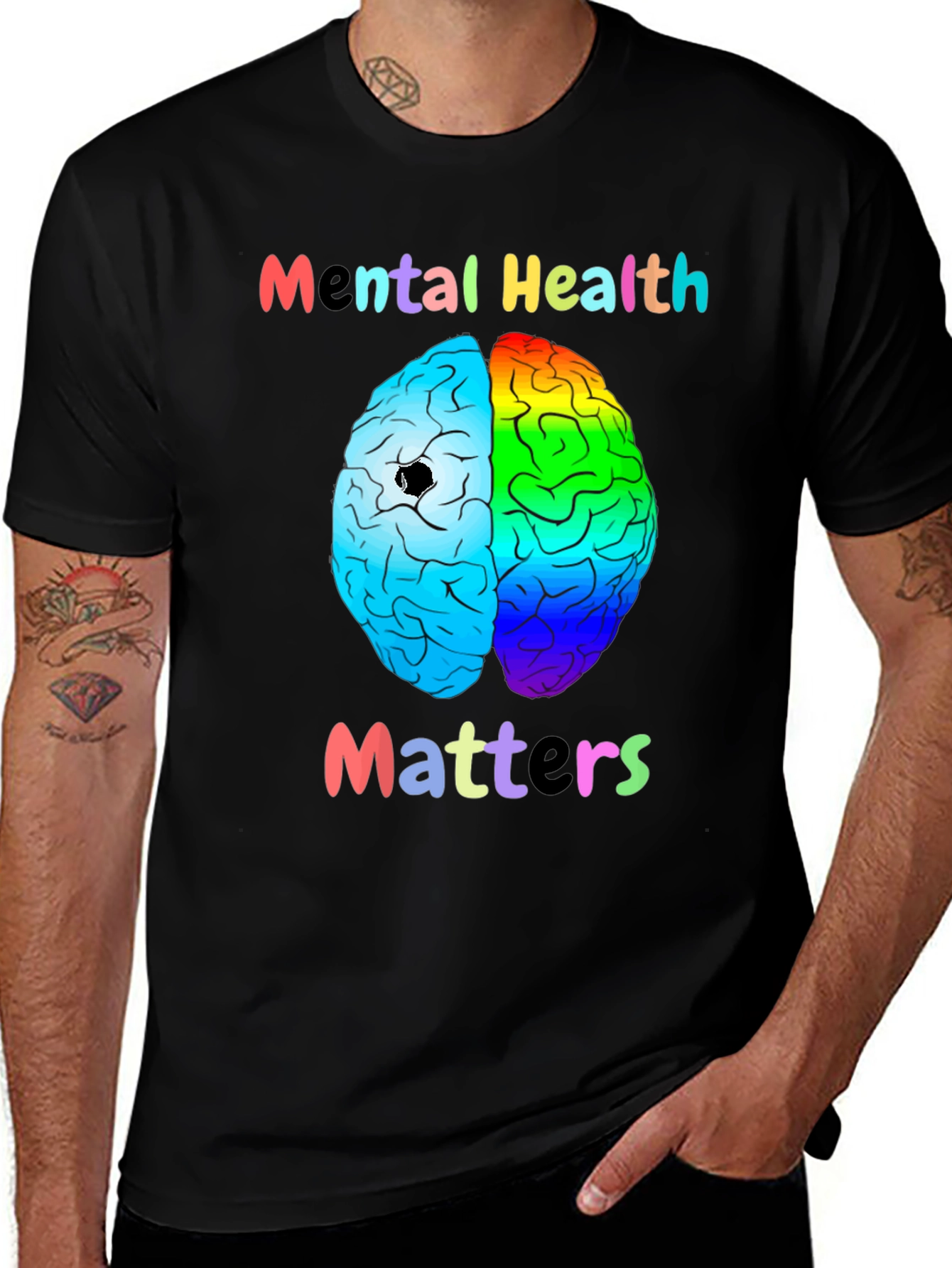 Mental Health Matters Graphic T-Shirt - Unisex Support Tee