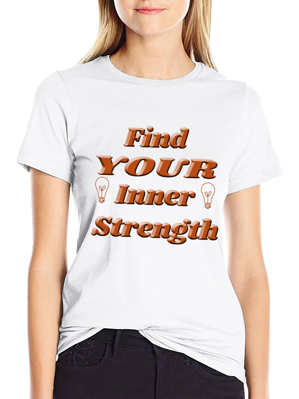 Find Your Inner Strength T-Shirt - Motivational Design
