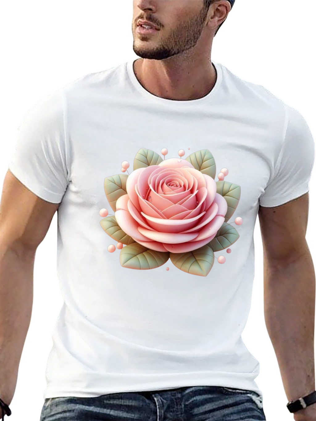 Black Rose Graphic Tee