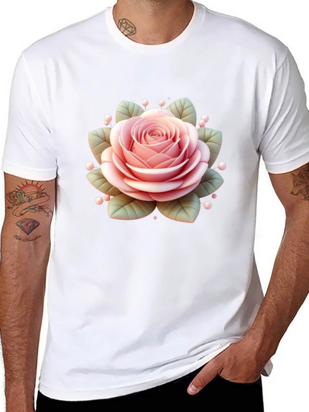 Black Rose Graphic Tee