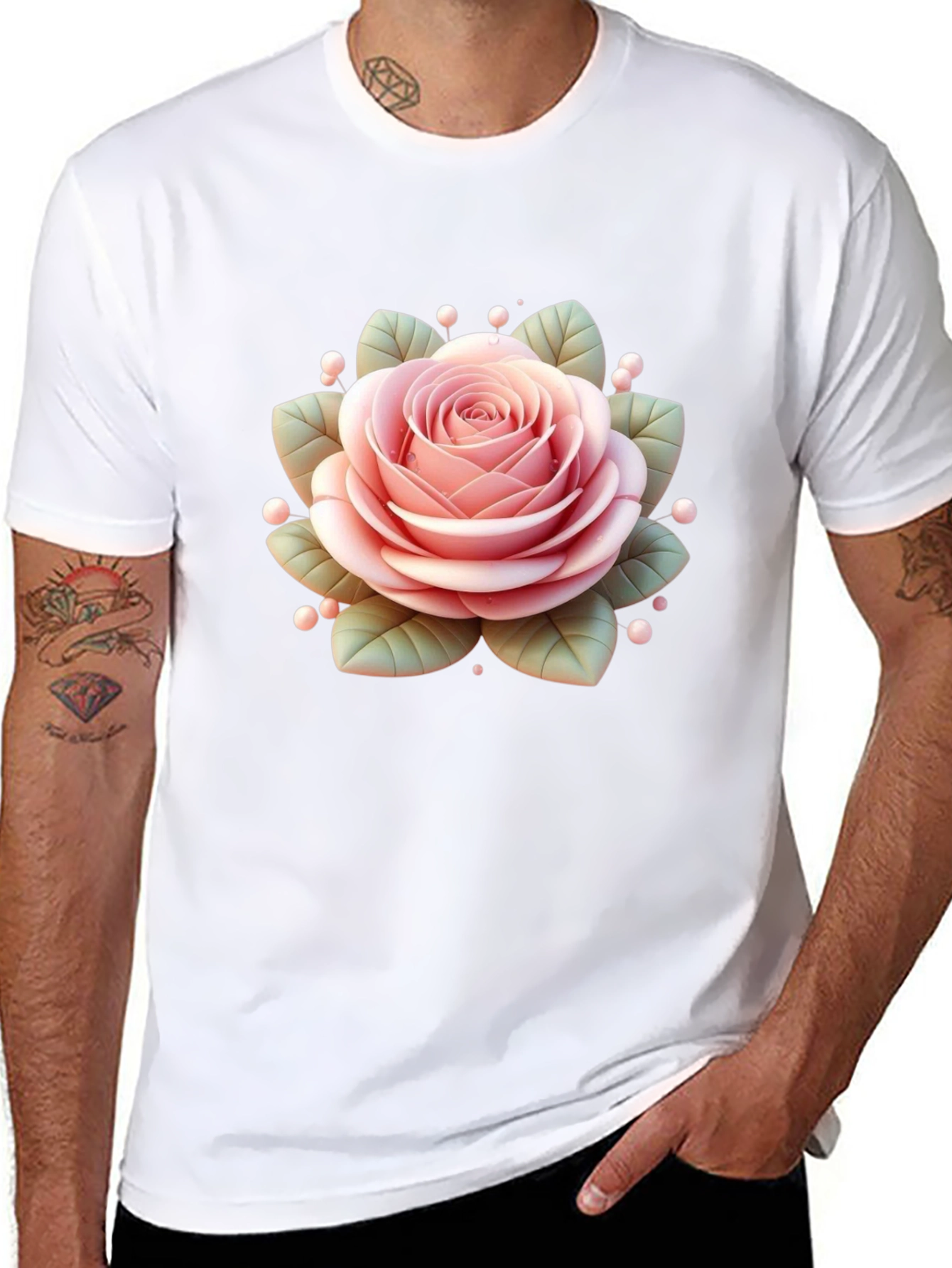 Black Rose Graphic Tee
