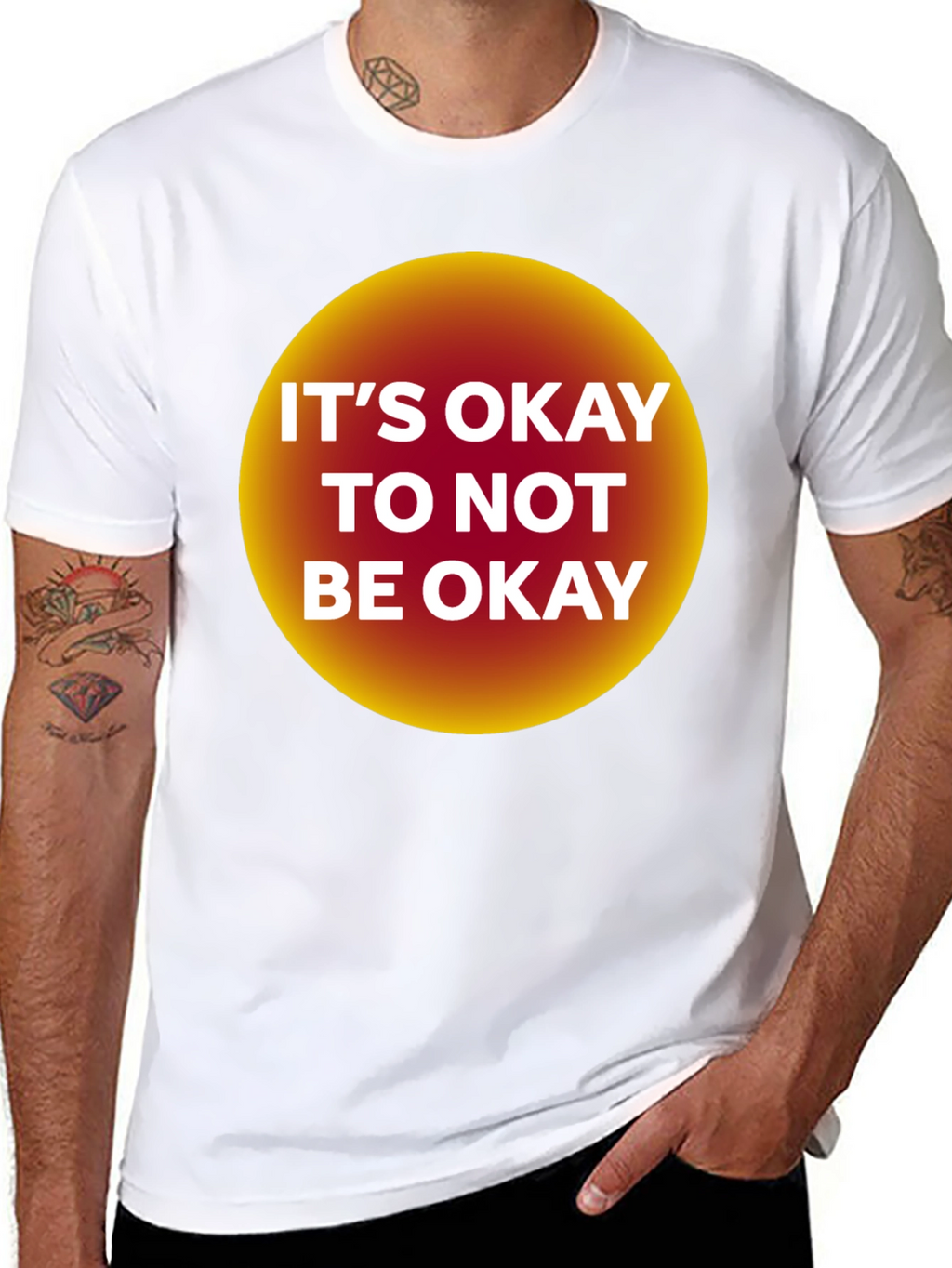 Its Okay to Not Be Okay Graphic Tee