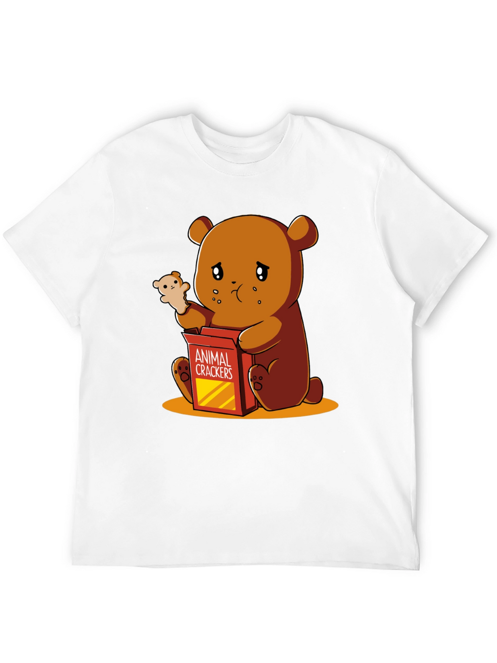 Sad Bear Animal Cracker T-Shirt