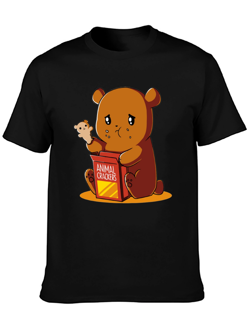 Sad Bear Animal Cracker T-Shirt