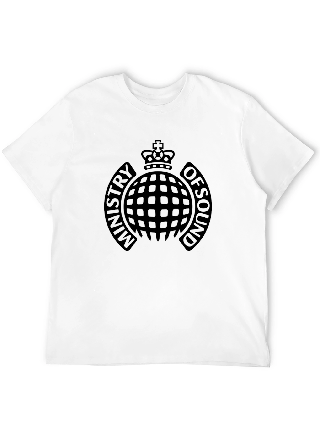 Ministry of Sound Black Graphic T-Shirt