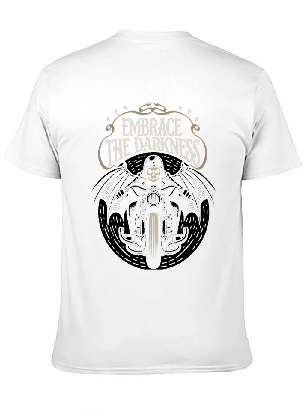 Embrace the Darkness Biker T-Shirt