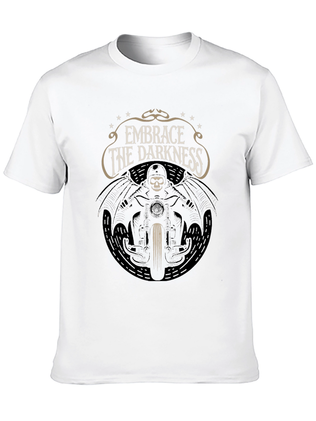 Embrace the Darkness Biker T-Shirt