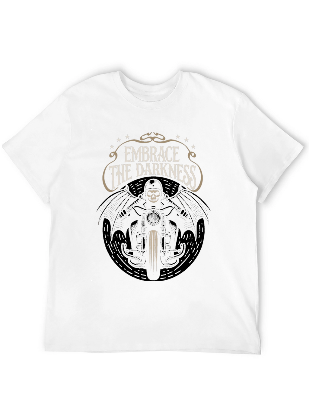 Embrace the Darkness Biker T-Shirt