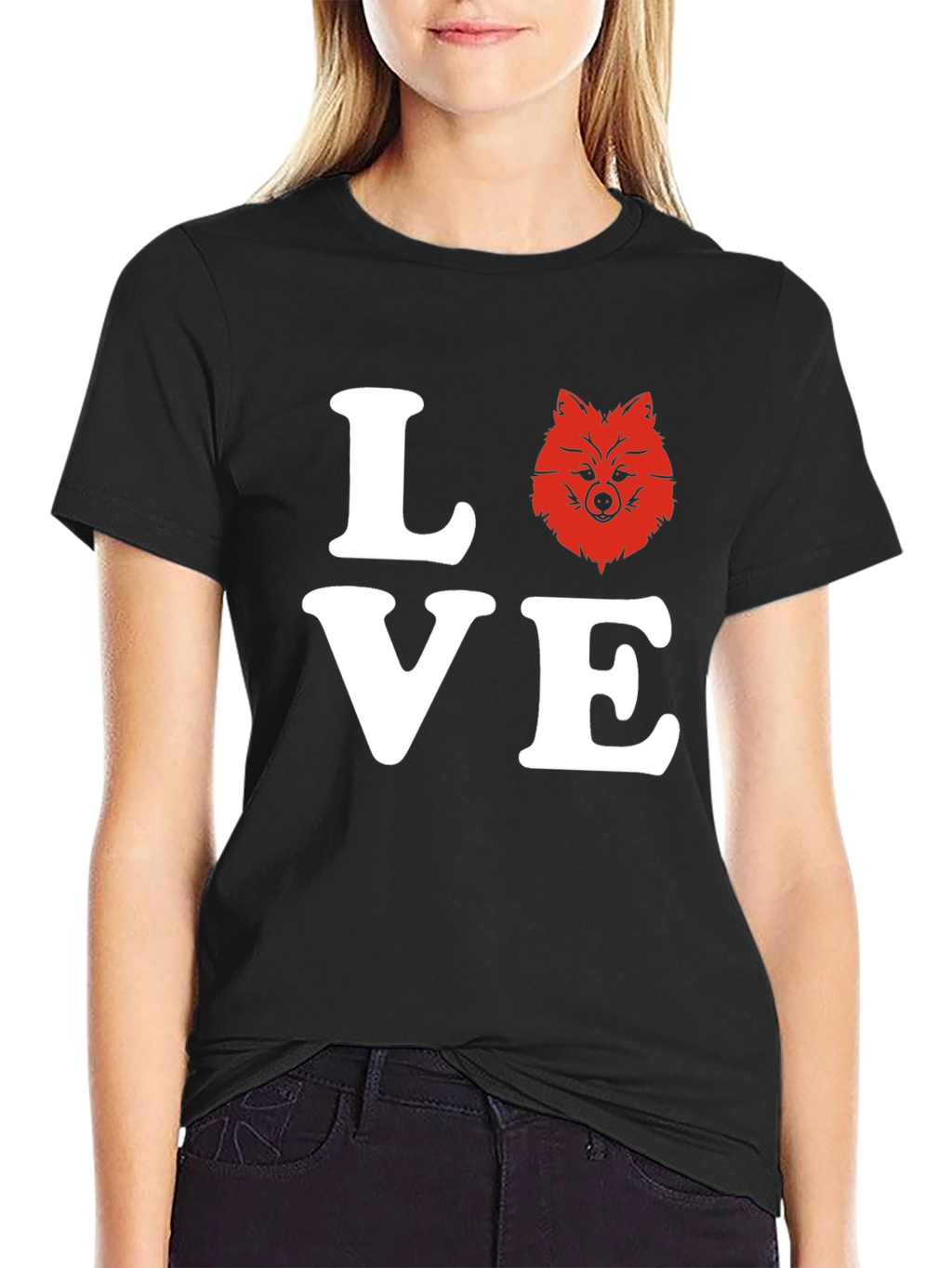 Love Pomeranian Dog T-Shirt