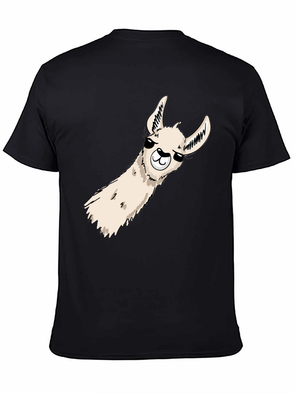 Llama Graphic Tee - Soft Cotton Blend