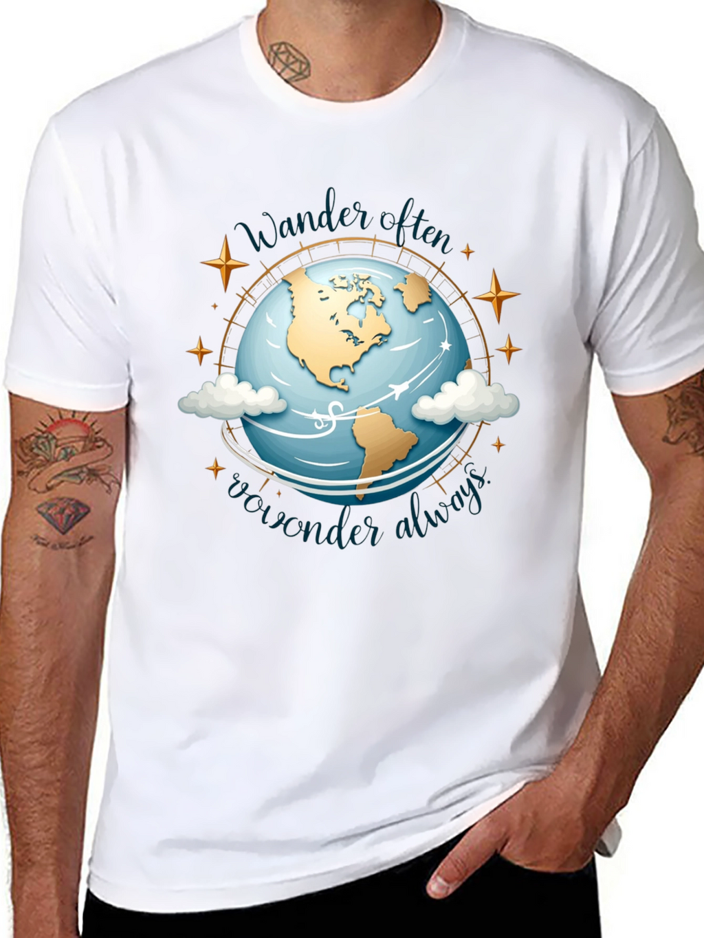 Wander Often T-Shirt - Adventure Awaits!