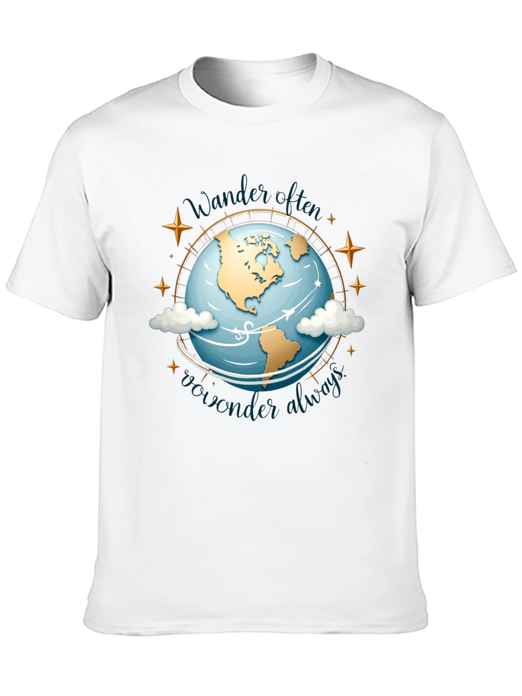 Wander Often T-Shirt - Adventure Awaits!