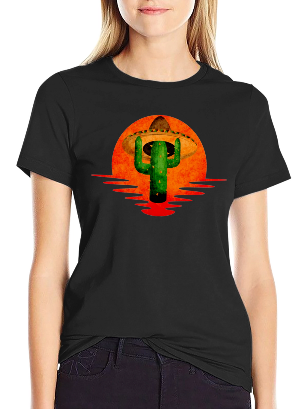 Cactus Sunset Graphic Tee