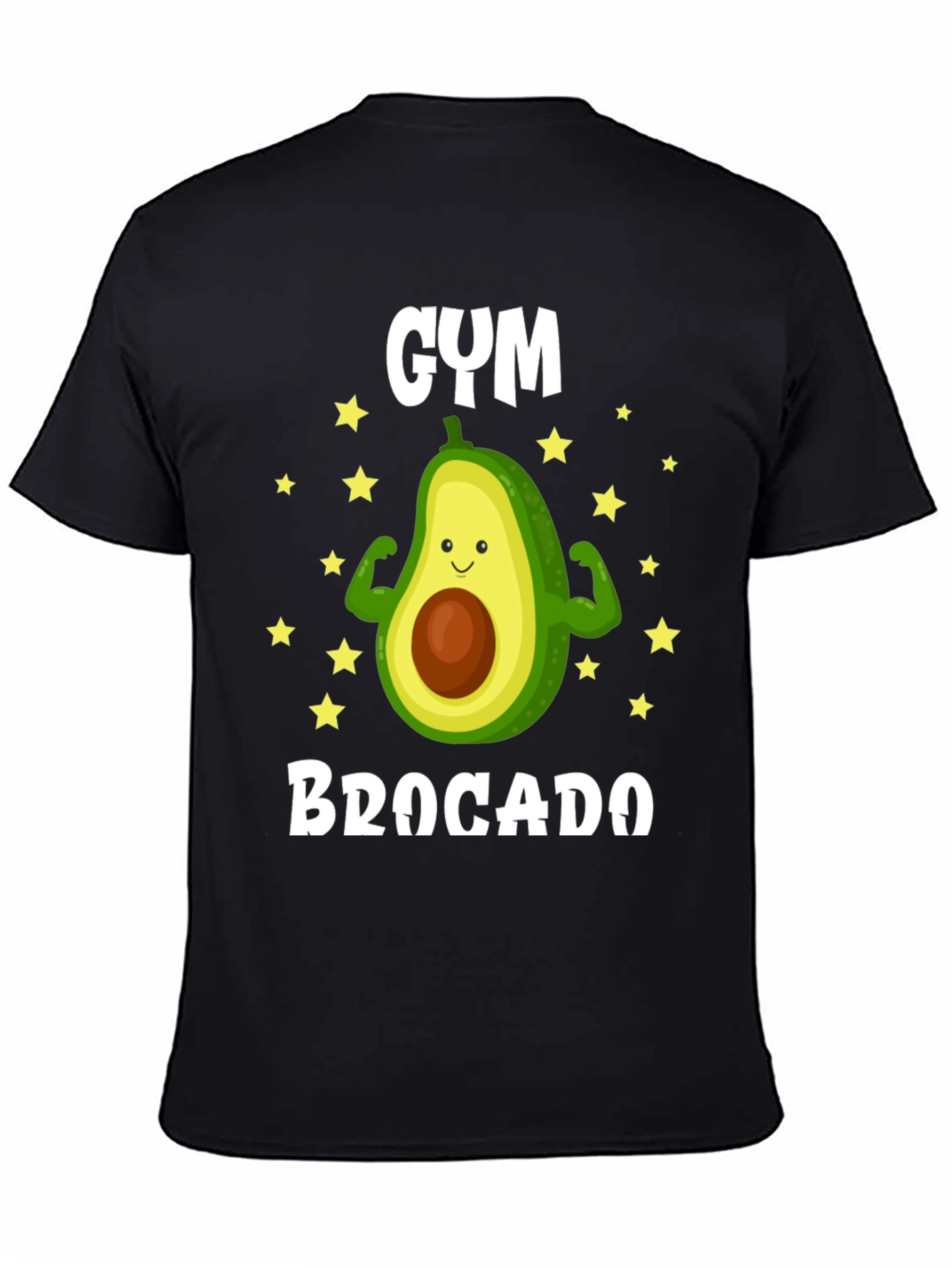 Gym Brocado Avocado Funny Workout T-Shirt