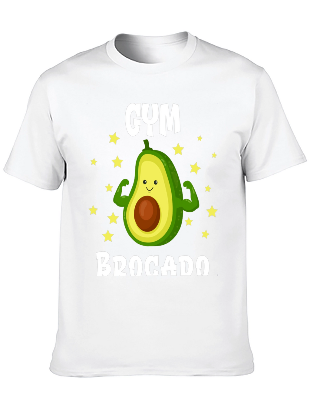 Gym Brocado Avocado Funny Workout T-Shirt