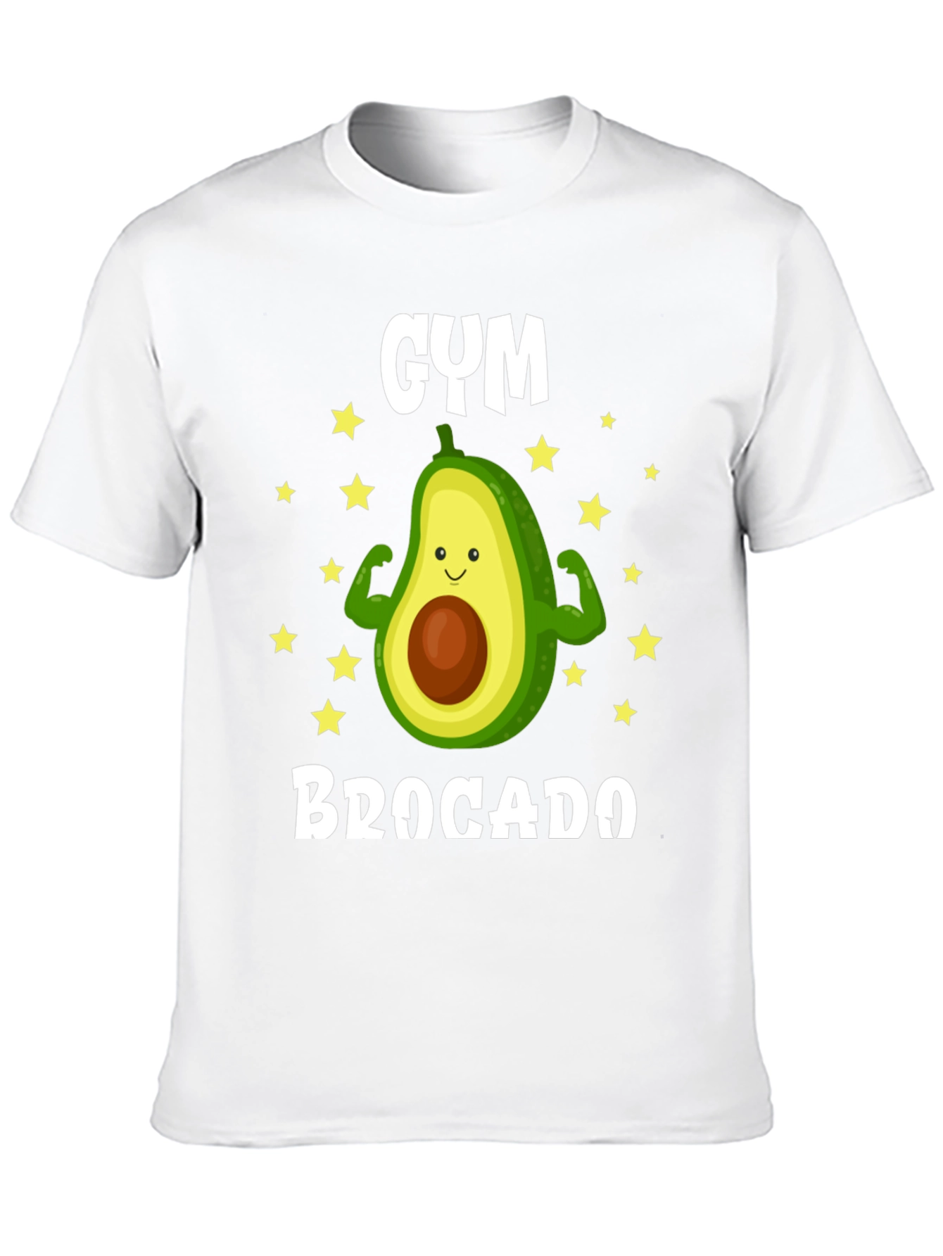 Gym Brocado Avocado Funny Workout T-Shirt