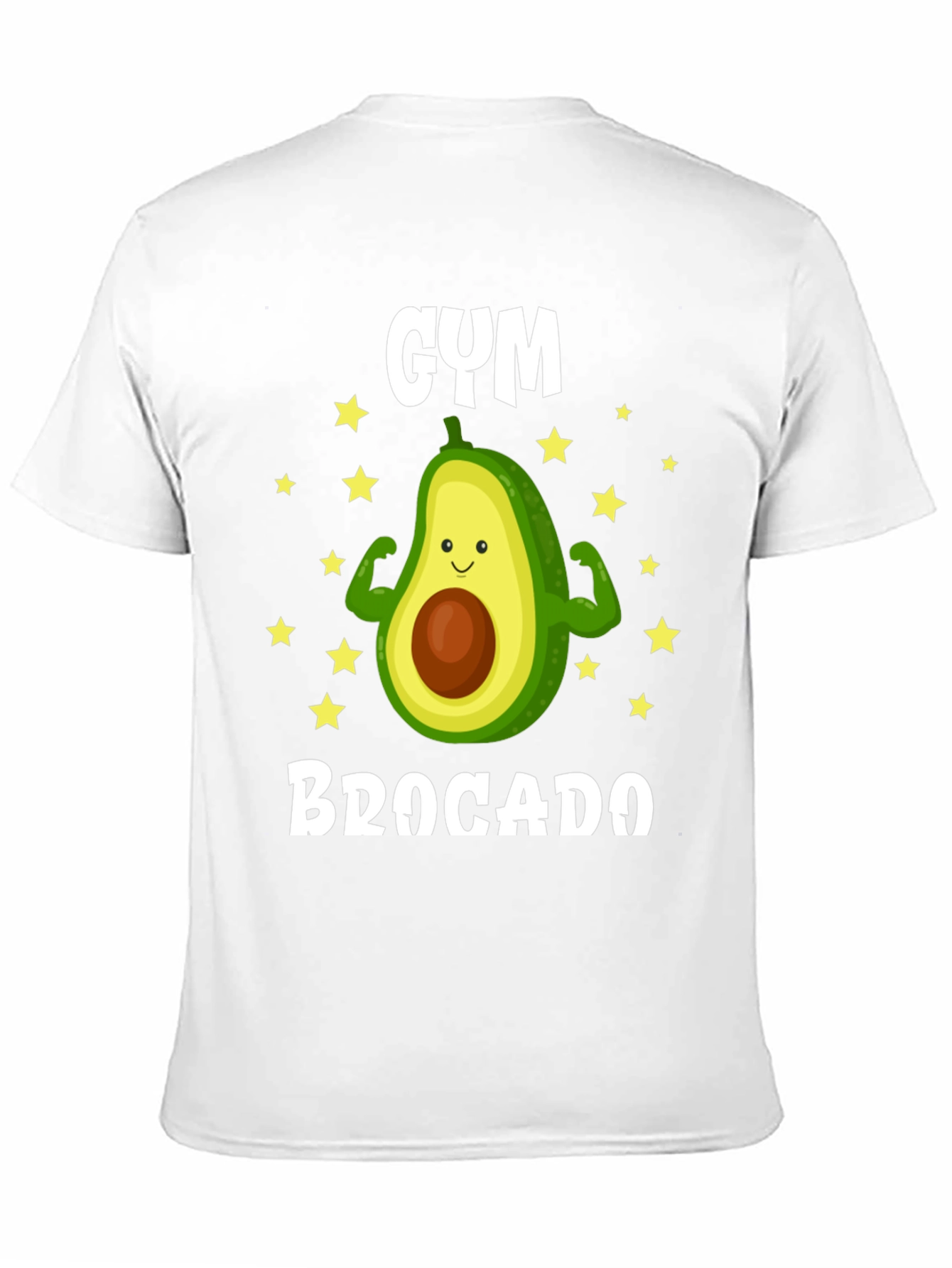 Gym Brocado Avocado Funny Workout T-Shirt