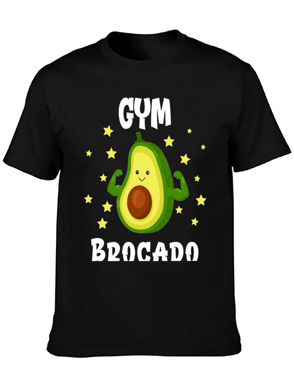 Gym Brocado Avocado Funny Workout T-Shirt