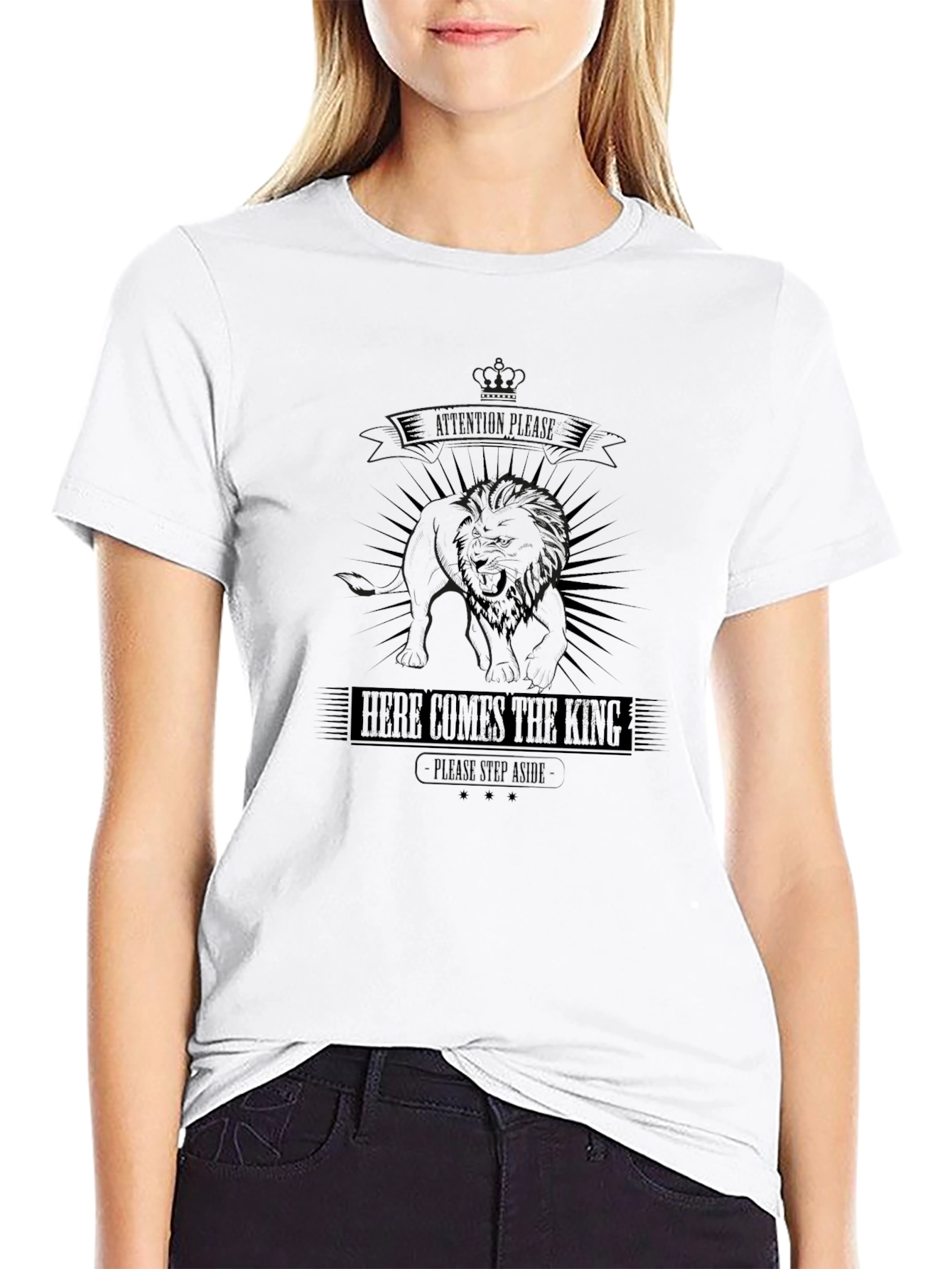 Lion King Mens Black Graphic T-Shirt