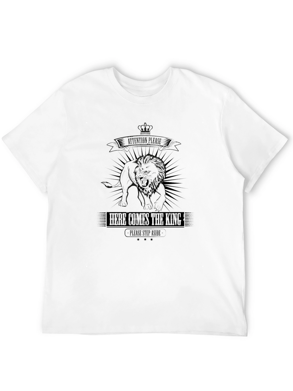 Lion King Mens Black Graphic T-Shirt