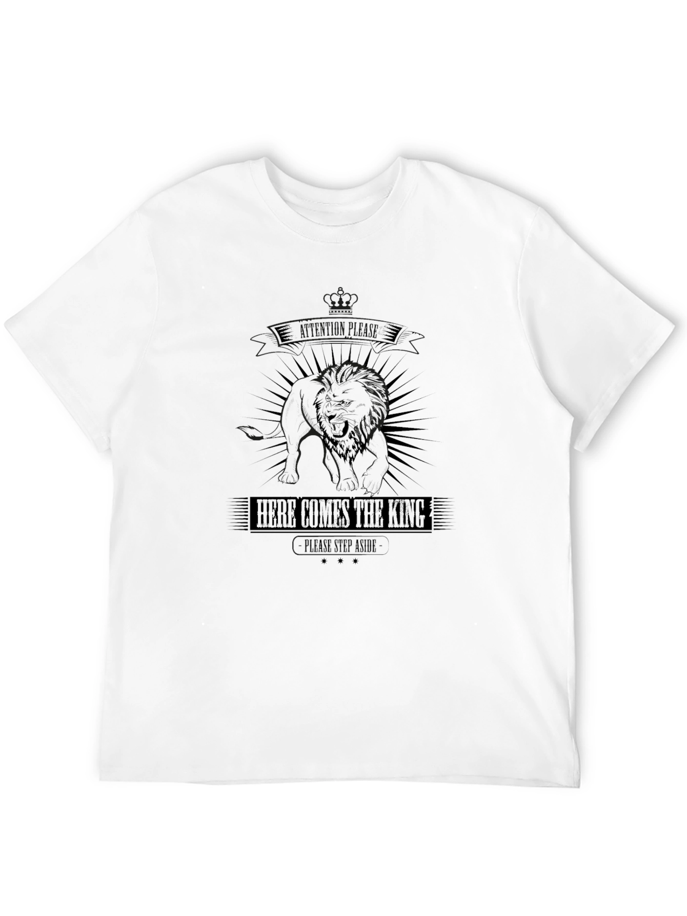 Lion King Mens Black Graphic T-Shirt