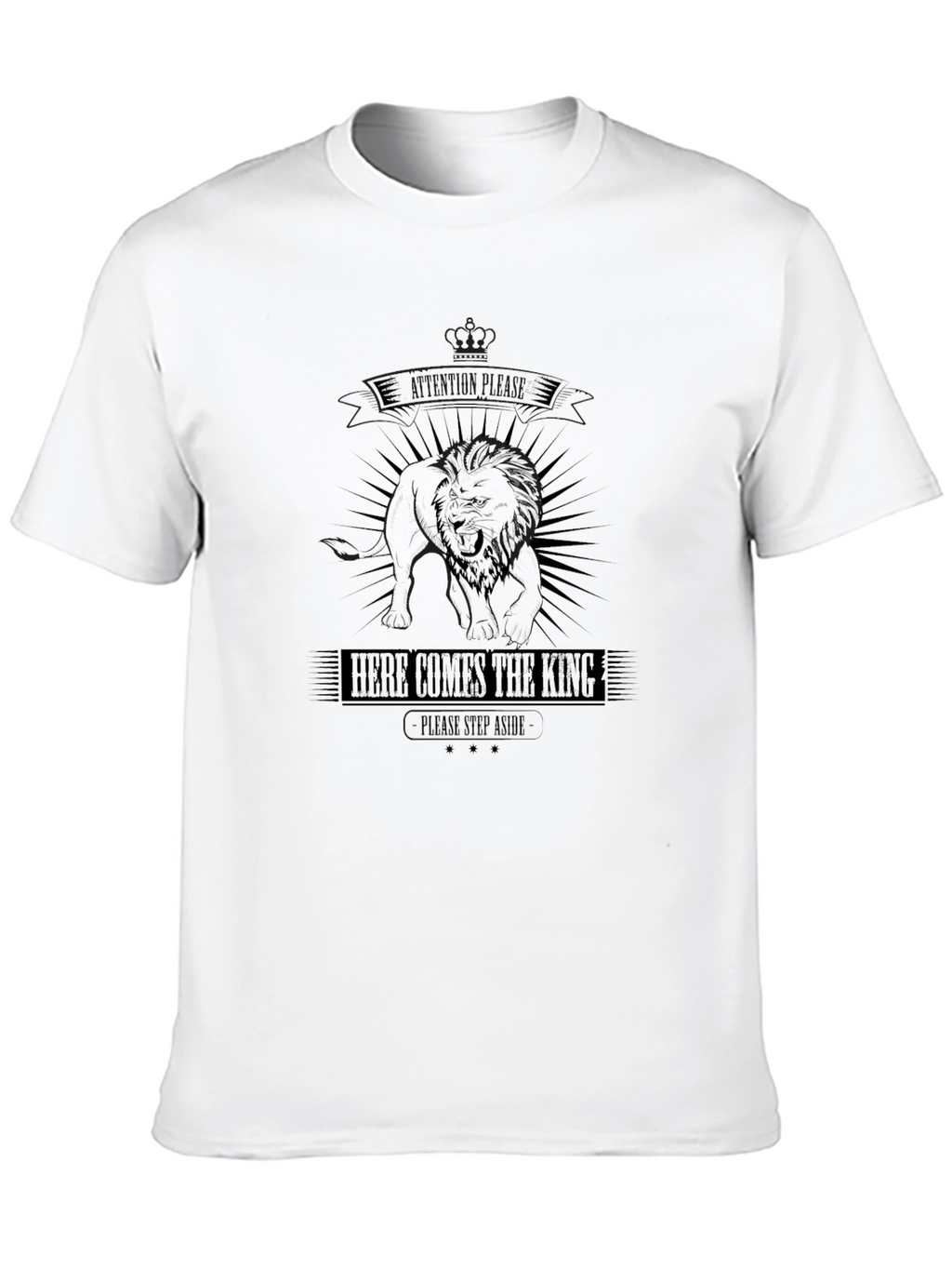 Lion King Mens Black Graphic T-Shirt