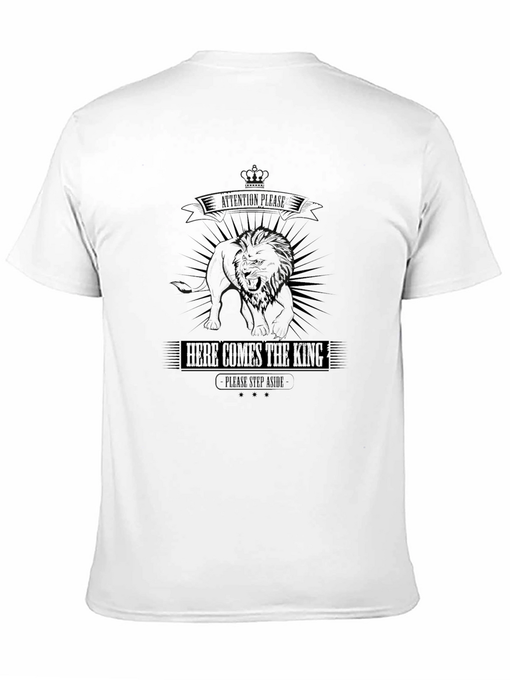 Lion King Mens Black Graphic T-Shirt
