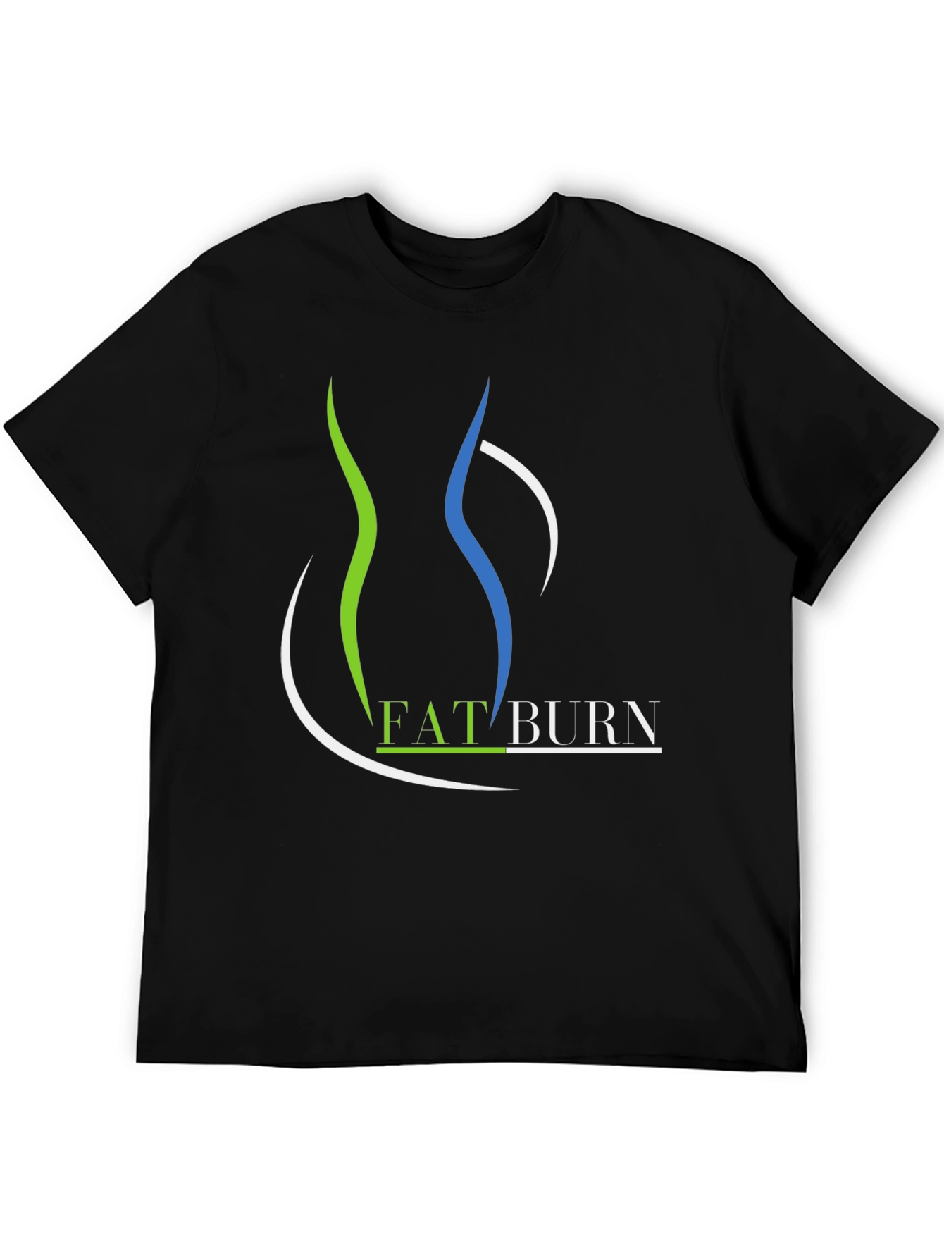 Fat Burn Graphic Tee - Stylish Fitness Shirt