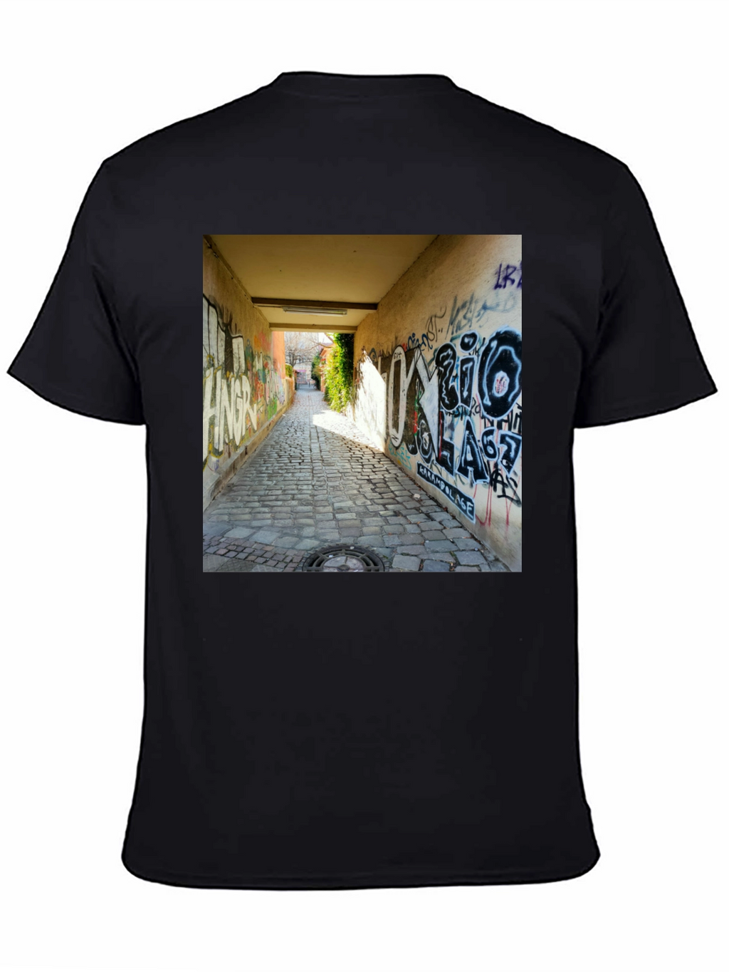 Urban Alleyway Graffiti T-Shirt