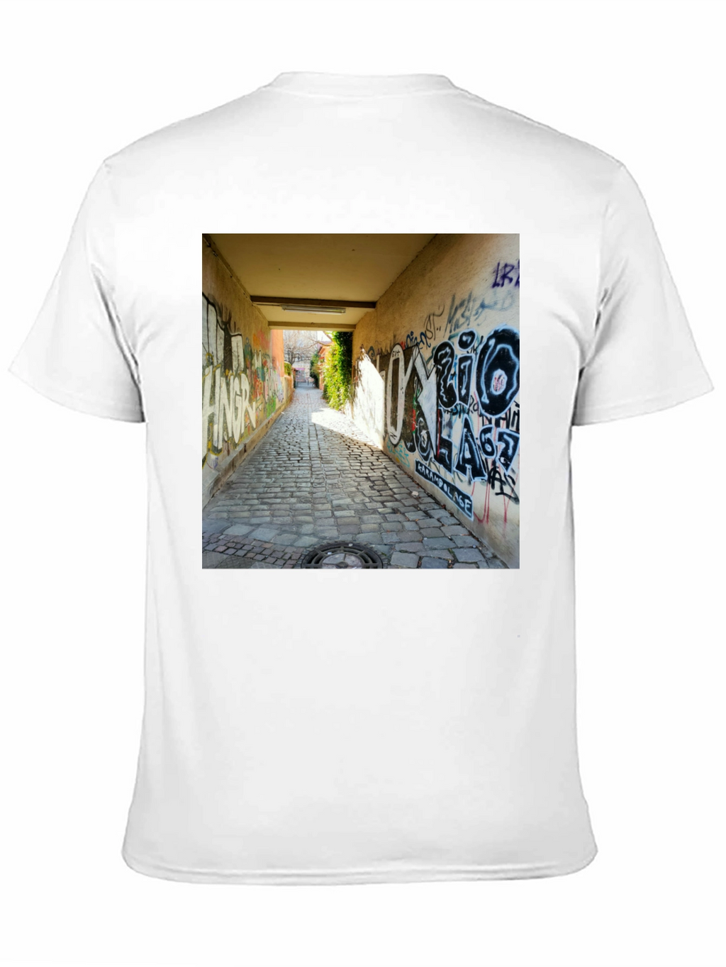 Urban Alleyway Graffiti T-Shirt