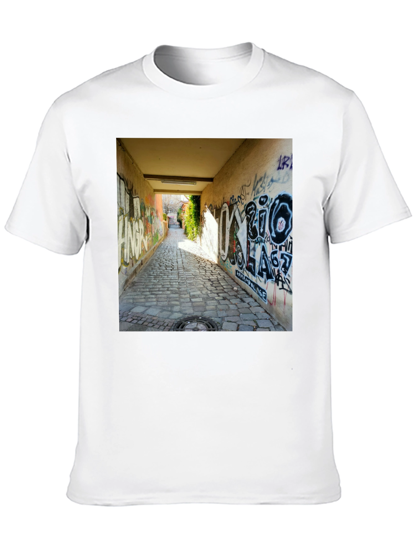 Urban Alleyway Graffiti T-Shirt