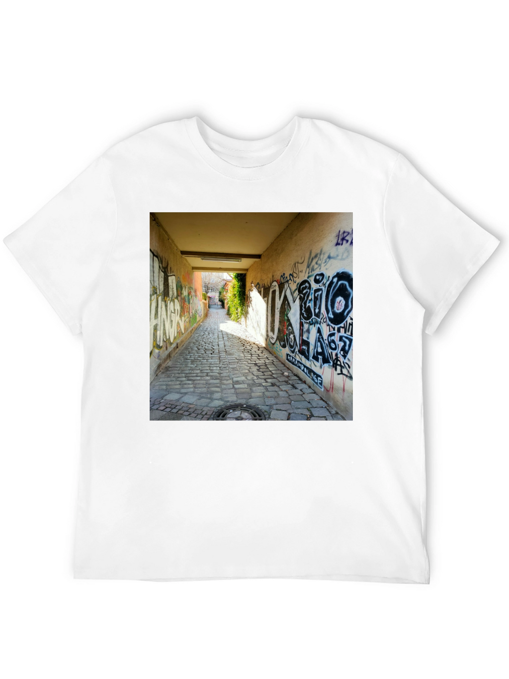 Urban Alleyway Graffiti T-Shirt