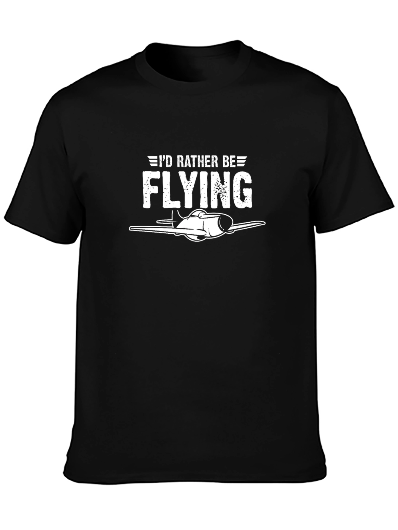 Id Rather Be Flying T-Shirt - Airplane Graphic Tee