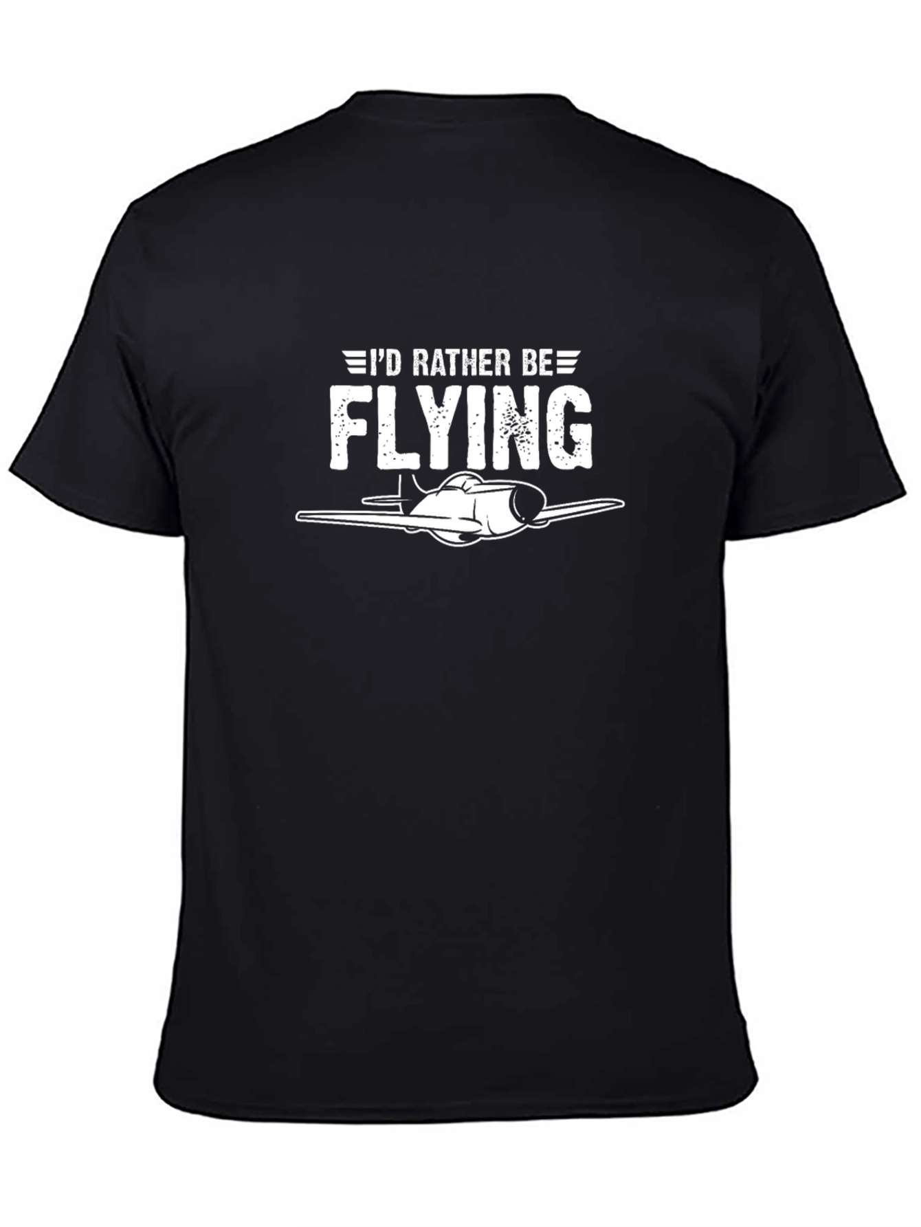 Id Rather Be Flying T-Shirt - Airplane Graphic Tee