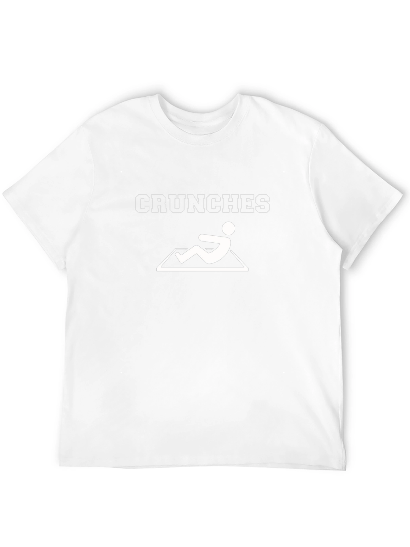 Crunches Graphic T-Shirt - Black